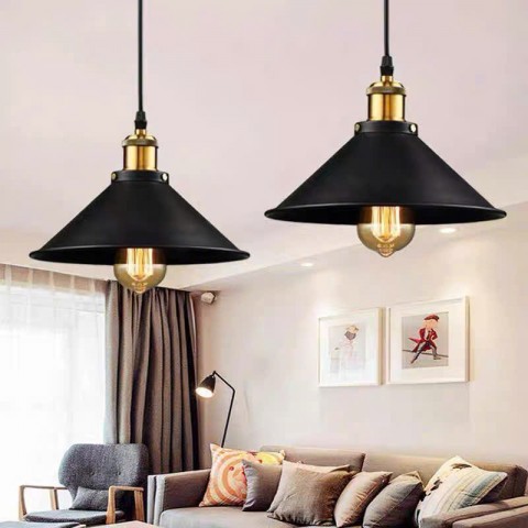 Chao thả đui đồng hình chóp nón D180