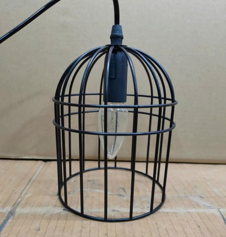 Đèn Thả khung sắt hình LỒNG CHIM
