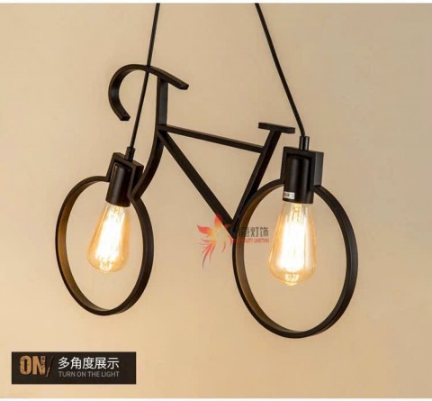 Đèn thả trần hình XE ĐẠP - D570
